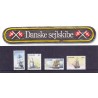 Souvenirmappe. 1993. Danske sejlskibe. AFA nr. SM 11