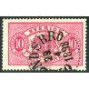 Sverige. Tjeneste 1881-85. 10 Øre Karmin, AFA nr 5a *           **, (o)