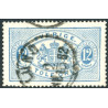 Sverige. Tjeneste 1881-85. 12 Øre blå, AFA nr 6B *           **, (o)