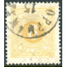 Sverige. Portomærke. 1877. 6 Øre, AFA nr. 4 *  stemplet