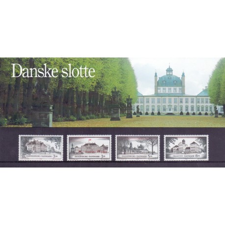 Souvenirmappe. 1994. Danske slotte. AFA nr. SM 14