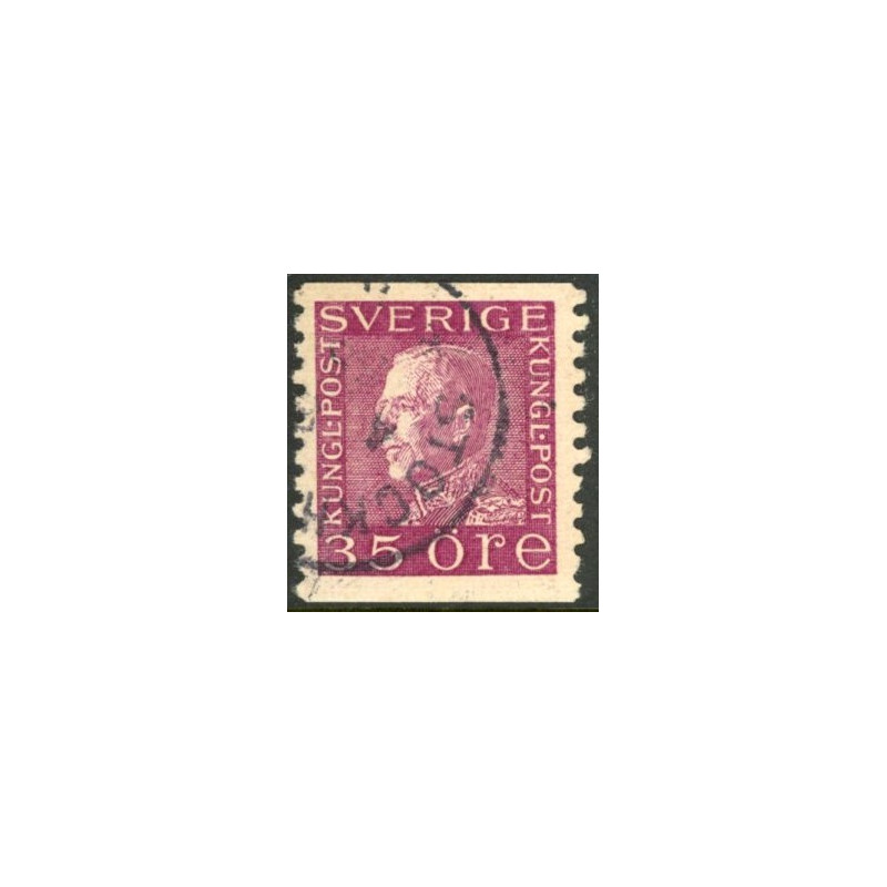 Sverige. 1929-30. Båndmærker, 35 Øre. AFA nr. 208 **  postfrisk stemplet FDC st,