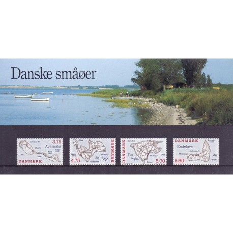 Souvenirmappe. 1995. Danske småøer. AFA nr. SM 17