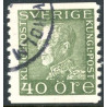 Sverige. 1929-30. Båndmærker, 40 Øre. tp. II. AFA nr. 209a **   postfrisk stemplet FDC st,