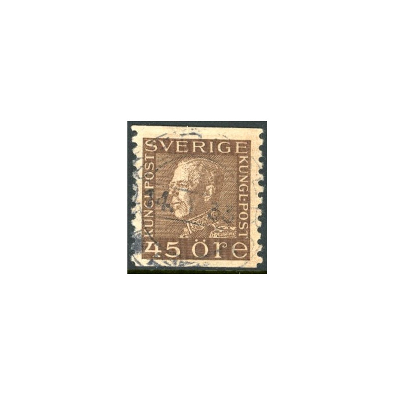 Sverige. 1929-30. Båndmærker, 45 Øre. AFA nr. 210 **   postfrisk stemplet FDC st,