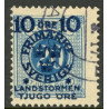 Sverige. 1916. Landestorm II 10+20/20 Øre. AFA nr. 93 ** postfrisk stemplet FDC st,