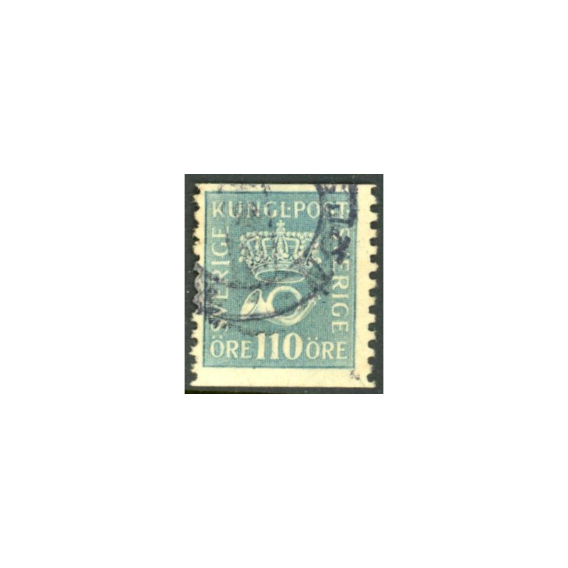 Sverige. 1920. Båndmærker, 110 Øre. Vm II AFA nr. 135y **  postfrisk stemplet FDC st,
