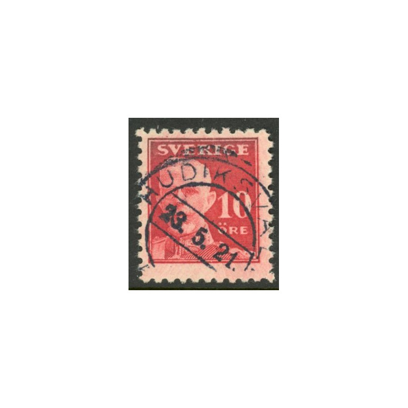 Sverige. 1920. Båndmærker, 10 Øre. tk. 10 alle sider, u. vm. AFA nr. 127B **  postfrisk stemplet FDC st,