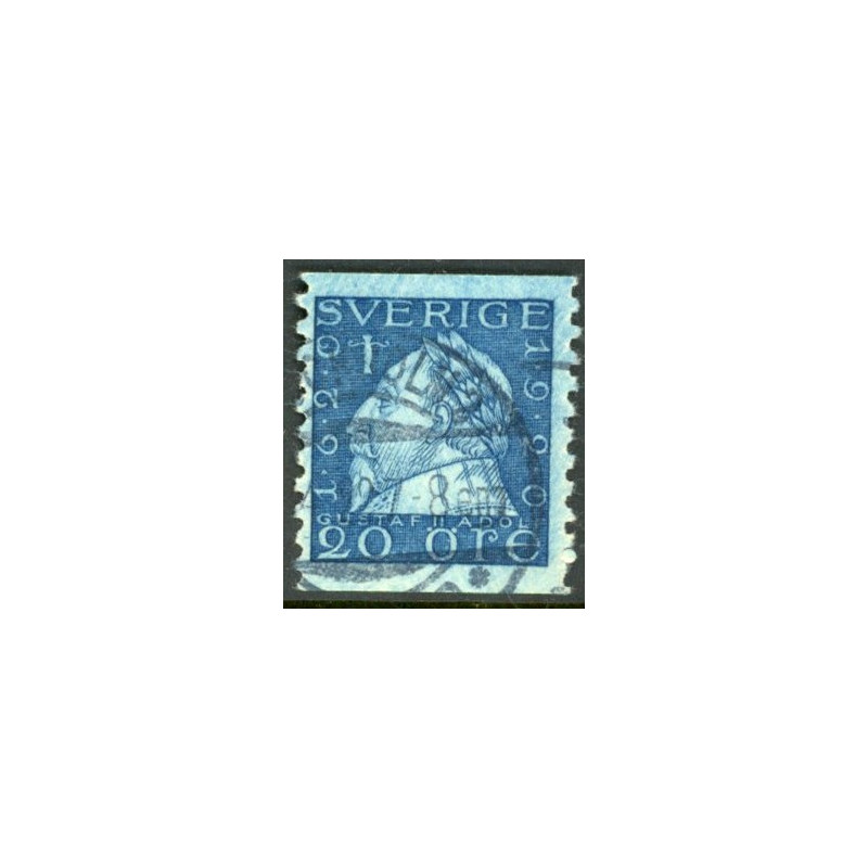 Sverige. 1920. Kong Gustav II. MED vm. AFA nr. 137y **  postfrisk stemplet FDC st,