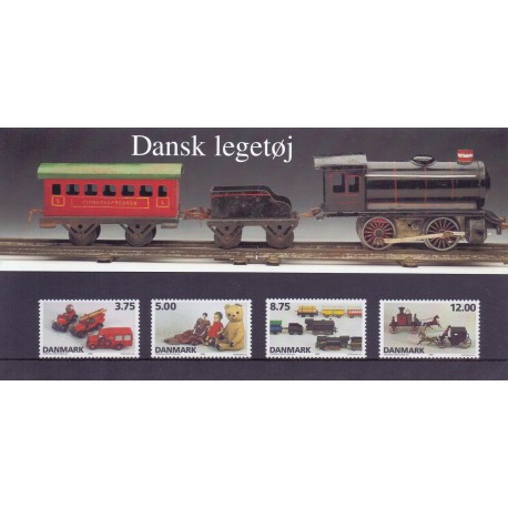 Souvenirmappe. 1995. Dansk legetøj. AFA nr. SM 20