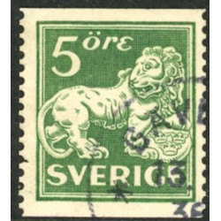 Sverige. 1934. Båndmærker 5 Øre , tk. 13 AFA nr. 201aH ** **  postfrisk stemplet FDC st,