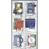 Sverige. 1994. Svensk design. AFA nr. 1758-63 postfrisk sammentryk Stemplet hæfte FDC parstykkke SWEDEN **/o