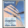 Sverige 2008. Sejlskibe. AFA nr. 2582, postfrisk miniark stemplet  hæfte FDC parstykkke
