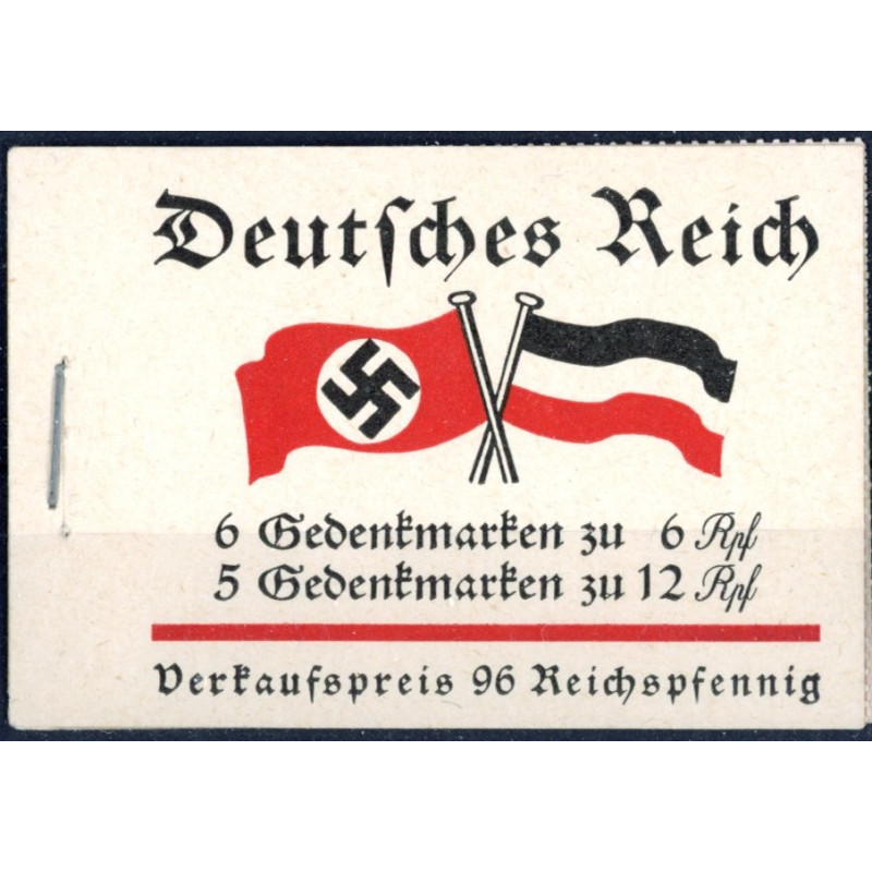 Reich. Fridericus 1933. Komplet hæfte Michel No 32 **