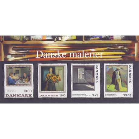 Souvenirmappe. 1997. Danske malerier. AFA nr. SM 26