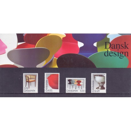 Souvenirmappe. 1997. Dansk design. AFA nr. SM 27