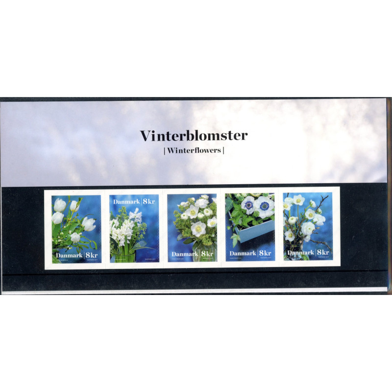 Souvenirmappe. 2017. Vinterblomster. AFA nr. SM 127
