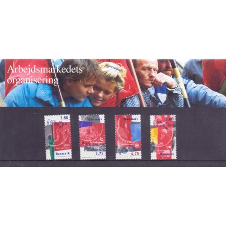 Souvenirmappe. 1998. Arbejdsmarkedets organisering. AFA nr. SM 28