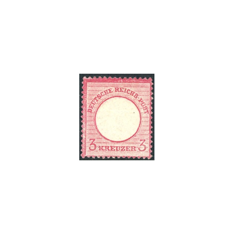 Rige. 1872. Ørn med stort brystskjold, AFA nr. 25 *    **/(o)