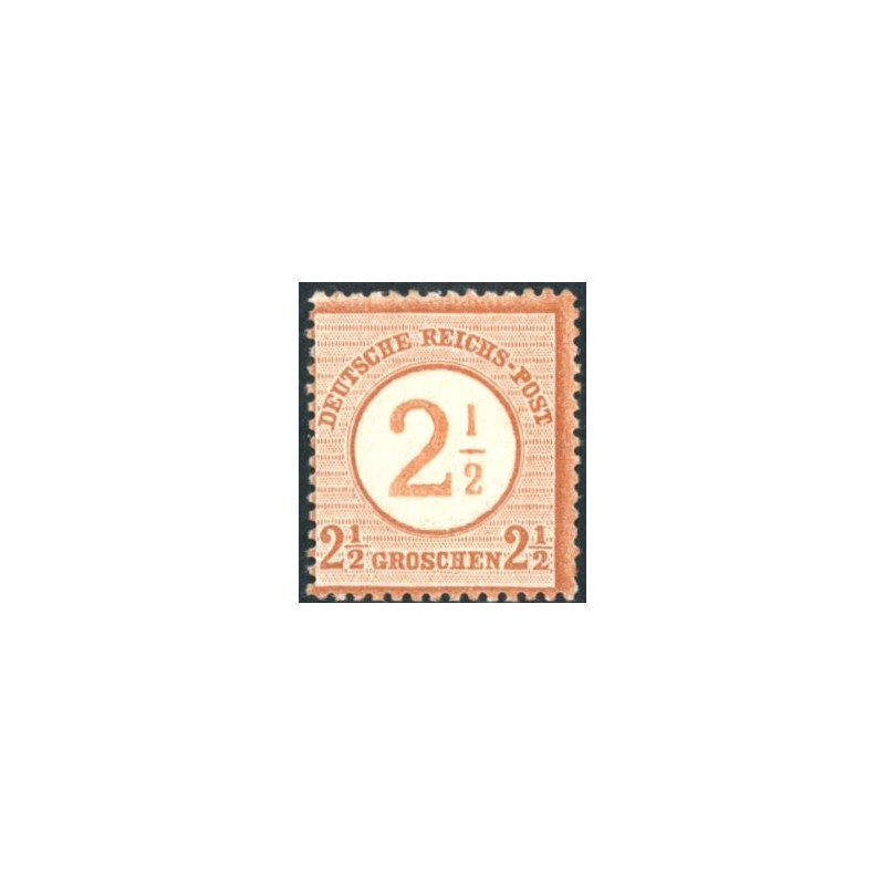 Rige. 1874. Nyt værditryk, AFA nr. 29 *    **/(o)