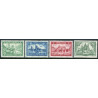 Rige. 1924. Bygningsværker. AFA nr. 364-67 **   st. used reich