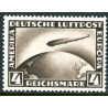 Rige. 1928-31. Zeppelin luftpost. AFA nr. 423 **  stemplet