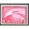 Rige. 1928-31. Zeppelin luftpost. AFA nr. 421 **  stemplet