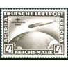 Rige. 1930. Zeppelin luftpost. AFA nr. 439 **  stemplet
