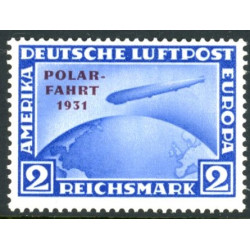 Rige. 1931. Graf Zeppelin Nordpolsflyvning. AFA nr. 451 **  stemplet (o)