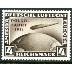 Rige. 1931. Graf Zeppelin Nordpolsflyvning. AFA nr. 451 **  stemplet (o)