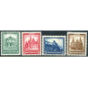 Rige. 1931. Nødhjælp. AFA nr. 454-57 **  stemplet (o)