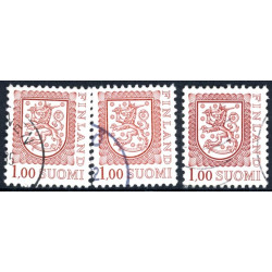 Finland. 1981. Suppleringsværdier. AFA nr 882F, A, B st.   , postfrisk stemplet FDC