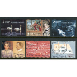 Finland. 2004. Kendte personer. AFA nr. 1673-78  **       , postfrisk stemplet