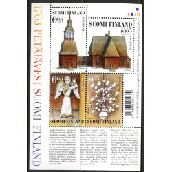 Finland. 2005. Verdensarv, miniark. AFA nr. 1754-57 **     , postfrisk stemplet