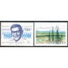 Finland. 1988. Idrætskæmper og Nationalpark. AFA nr. 1032-33 ** , postfrisk stemplet FDC