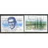 Finland. 1988. Idrætskæmper og Nationalpark. AFA nr. 1032-33 ** , postfrisk stemplet FDC