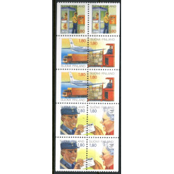 Finland. 1988. Rabatmærker sammentryk. AFA nr. 1035Cv-39Ch ** , postfrisk stemplet FDC