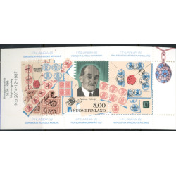 Finland. 1988. Finlandia Miniark. AFA nr. 1046 **  , postfrisk stemplet FDC