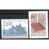 Finland. 1988. Brandvæsen og Første trykte bog. AFA nr. 1050-51 **      , postfrisk stemplet FDC