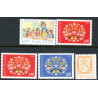 Finland. 1988. Dagklubber og Julefrimærker, supp.værdi. AFA nr. 1058-61 ** (5)    , postfrisk stemplet FDC