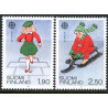 Finland. 1989. Europamærker/Cept. AFA nr. 1072-73 **   , postfrisk stemplet FDC