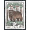 Finland. 1989. Bjørn. AFA nr. 1080 **                , postfrisk stemplet FDC