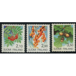 Finland. 1991. Dagligmærker. AFA nr. 1116-18 **       , postfrisk stemplet FDC