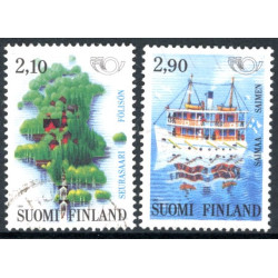 Finland. 1991. Norden Frimærker. AFA nr. 1131-32 **   , postfrisk stemplet FDC