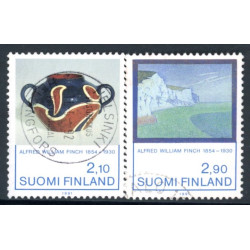 Finland. 1991. Alfred William Finch. AFA nr. 1135-36 **   , postfrisk stemplet FDC