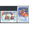 Finland. 1991. Julefrimærker. AFA nr. 1146-47 **                , postfrisk stemplet FDC