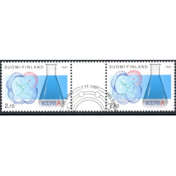 Finland. 1991. Kemisk teknologiforening, sammentryk. AFA nr. 1148-49 **               , postfrisk stemplet FDC