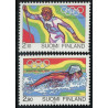 Finland. 1992. Ol, Albertville, og Barcelona. AFA nr. 1150-51 **               , postfrisk stemplet FDC