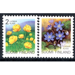 Finland. 1992. Markblomster. AFA nr. 1152-53 **               , postfrisk stemplet FDC
