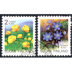 Finland. 1992. Markblomster. AFA nr. 1152-53 **               , postfrisk stemplet FDC